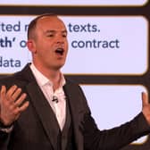 Martin Lewis is urging all mobile phone users to check their contracts (Photo: ITV)