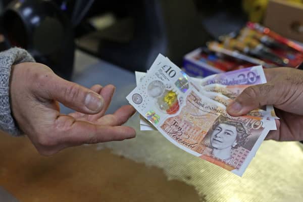 The first instalment of the £900 cost of living payments is set to land in bank accounts today. The £301 cash boost from the Department for Work and Pensions (DWP) and HMRC will be paid to those who are eligible over the next few weeks from Tuesday, April 25.