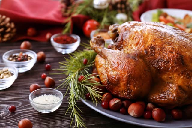 The traditional Christmas dinner has risen in price (image: Shutterstock)