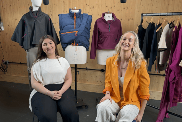 Accessibility and fashionable aren't separate for this clothing line (Hanan and Amy)