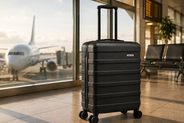 Cabin Max Anode cabin case, now reduced to £46.71 on Amazon after a reviewer’s long-haul durability test.