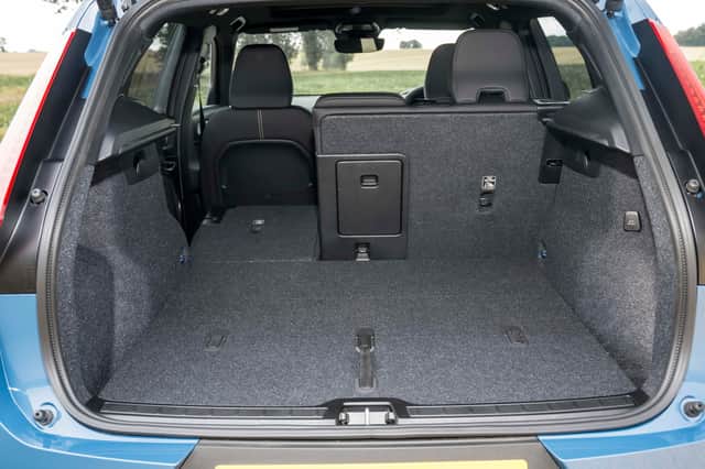 The boot is accessible and practical, but by no means the largest in class