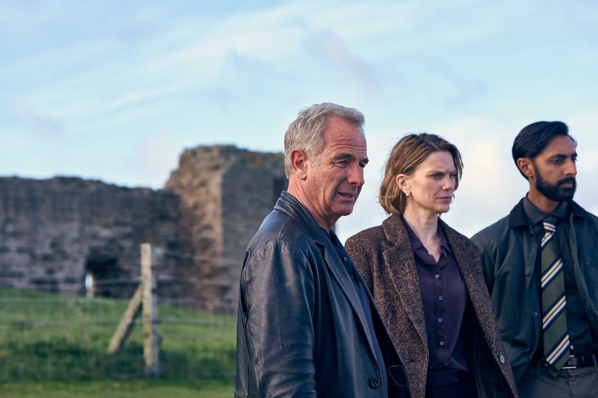 I watched The Northumbria Mysteries before anyone else - and I think Robson Green was overshadowed by co-star