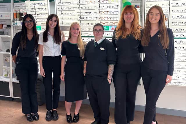 The Specsavers Morpeth team.