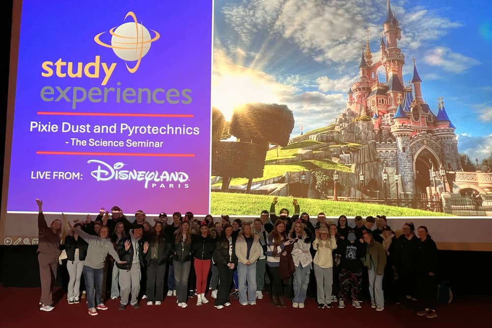 Duke's Secondary School pupils explored STEM concepts and French culture during a residential trip to Disneyland Paris.