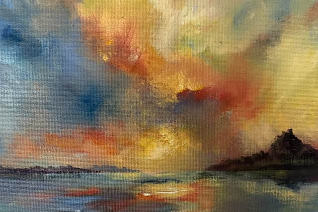Bamburgh Castle by Julia Chandler