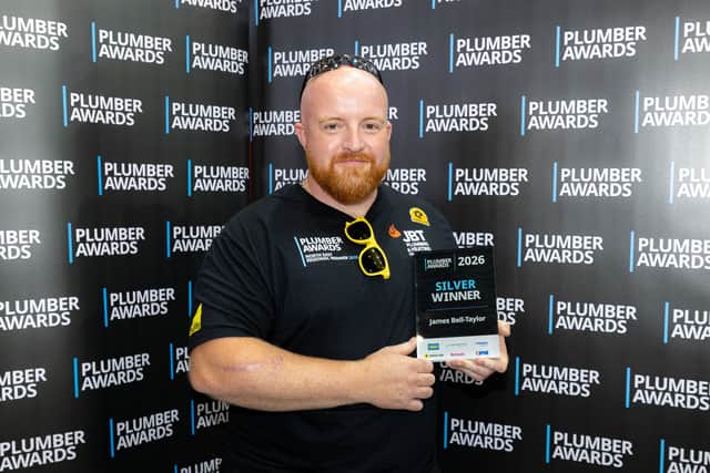 Picture by Shaun Fellows / Shine Pix Ltd.  The winners of two sets of awards: The Heating Installer of the Year 2026 and The Plumber of the Year 2026 at the Installer Show 24th June 2026