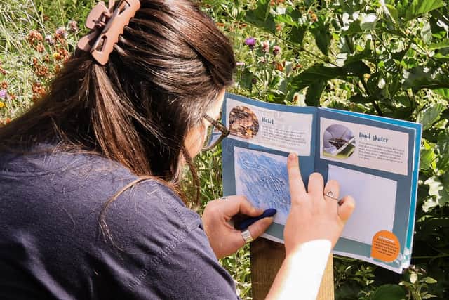 Have you tried the brass rubbing trail yet?