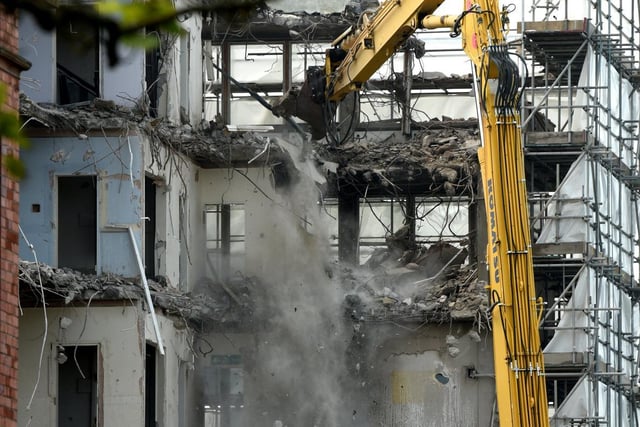 The partial demolition of the hotel will see the creation of a new spa, pavilion and office building.