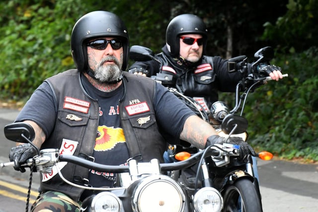 The Blue Angels Motorcycle Club was founded by Allan Morrison and Billy Gordon in Glasgow and is the oldest outlaw motorcycle club in Europe.