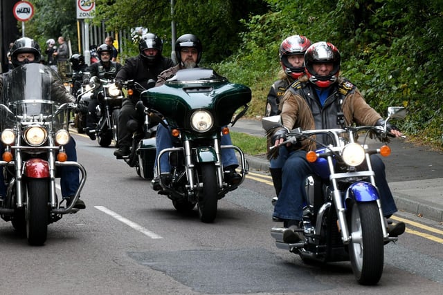 Darren said: "There has been a lot of support from the bikers [for John]. "We spoke to quite a few last week about the funeral. They are coming from across the country from all different clubs."