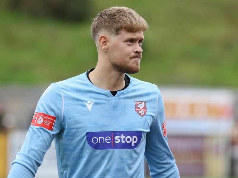 Boro's debutant keeper Nathan Harker

Photo by Morgan Exley