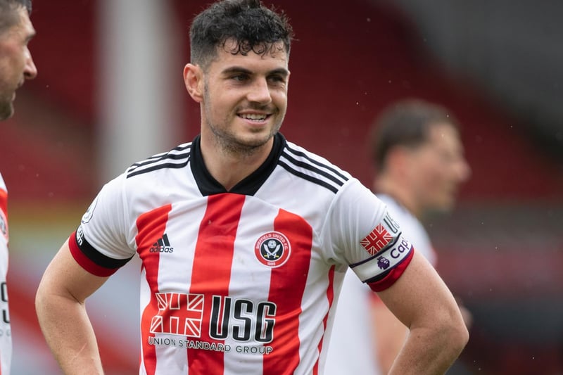 The Sheffield United defender scored twice in the Blades' 3-1 win at Hull City.