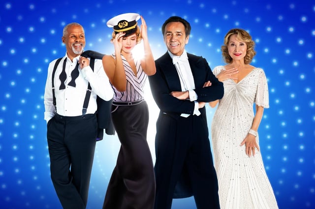 Gary Wilmot, Sutton Foster, Robert Lindsay and Felicity Kendall star in Cole Porter's Anything Goes which was a sell-out at London's Barbican and is now heading for the big screen