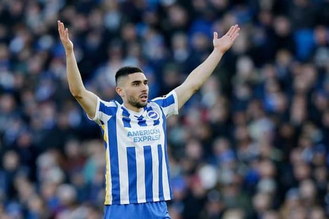 Brighton and Hove Albion striker Neal Maupay will have just 12 months remaining on his contract this summer