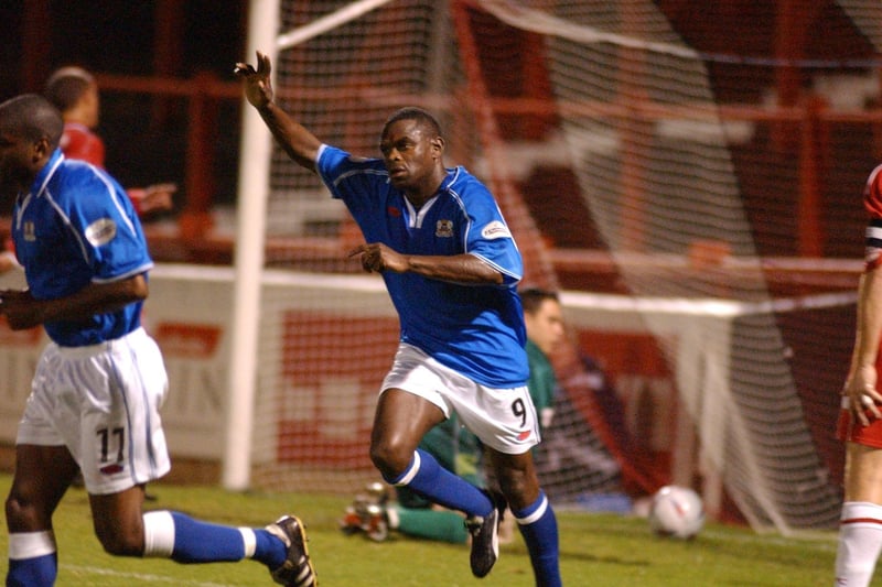 Cost: Free. Sold for: Nothing, he retired. Clarke only won one Posh promotion, but he was playing with inferior players than Charlie Lee and for a lesser manager than Darren Ferguson. His 18 goals in the 1999-2000 season were decisive in geting Posh to the play-offs and then he scored the Wembley winner in the final against Darlington. He was a main player in turning an average side (one that lost their best players Davies and Etherington halfway through the season) into promotion winners. In total Clarke scored 71 goals in 264 Posh appearances.