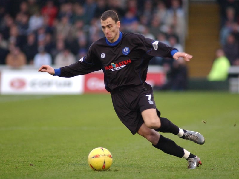Cost: Free. Sold for: Nothing. Another free transfer recruit who dazzled Posh fans for many years scoring 52 goals in 388 appearances after moving up from Wycombe in 1997. Many of those goals were spectacular including the greatest hat-trick of all time in a Division Three play-off semi-final at home to Barnet in May, 2000. Posh went on to win promotion that season. There was no financial profit in Farrell, but he the pleasure and excitement he delivered were invaluable.