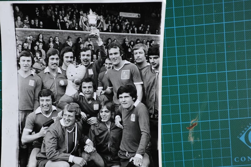 Cost: £8k. Sold for: £2k. Posh made a £6k loss on this dashing striker, but when he joined the club in 1972 they were bottom of Division Four and when he left (for Cambridge, the fool) in 1977 they were an established third tier club. Cozens (pictured holding the trophy) skippered Posh to the Fourth Division title in the 1973-74 season and top scored with 19 goals. He played 155 times for Posh and scored 54 goals. Not bad for an £8k layout.