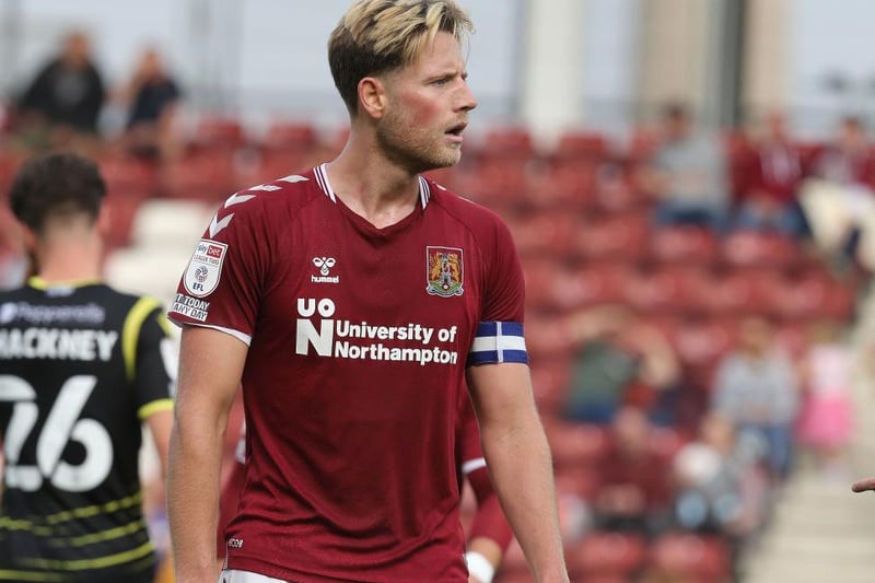 Will wear the armband for the foreseeable future with Mills out and led a dominant defensive performance. Cobblers have now kept a clean sheet in all of the four league games he has started this season... 7.5