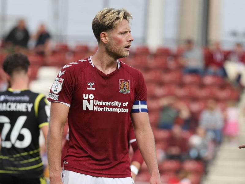 Will wear the armband for the foreseeable future with Mills out and led a dominant defensive performance. Cobblers have now kept a clean sheet in all of the four league games he has started this season... 7.5