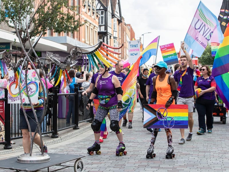 Northampton Pride 2021. Photos: Kirsty Edmonds