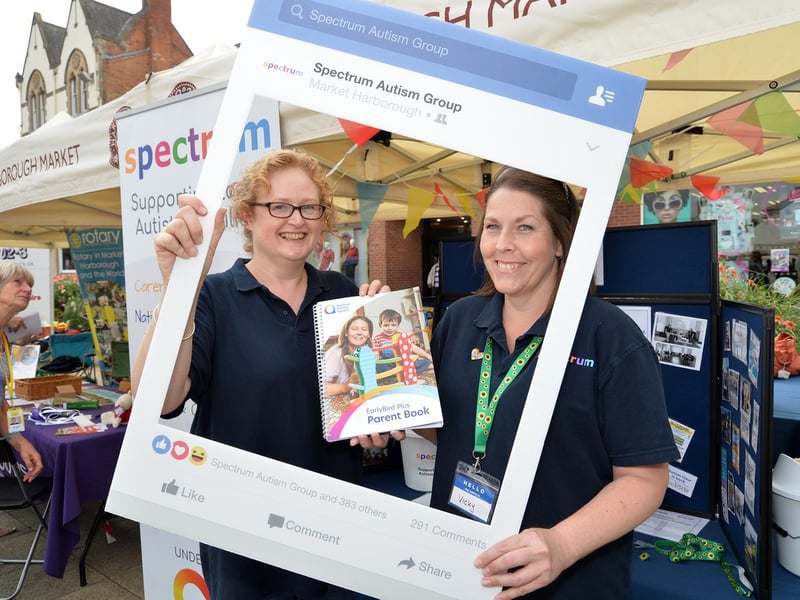 Emma Page and Vicky Davies of Spectrum.