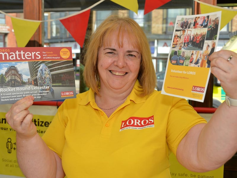 Jacky McBlain community engagement lead at LOROS.