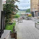 The outside seating area at The Schooner Inn, Alnmouth. Picture: Lauren Coulson
