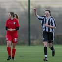 Libby Rees scored in the County Cup final defeat. Picture: Alnwick Town Ladies