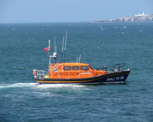 Seahouses lifeboat.