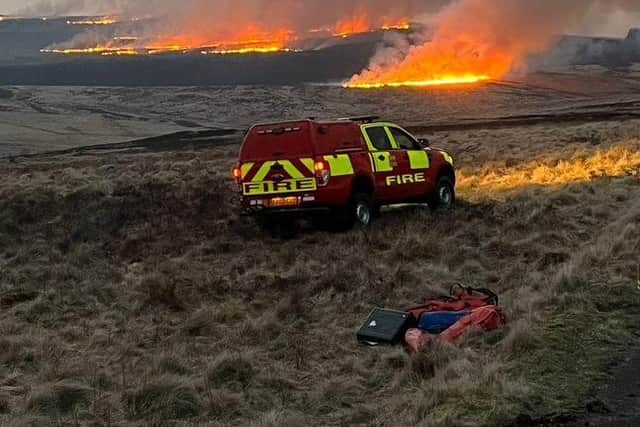 There were 15 wildfires in Northumberland last year.