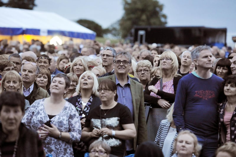 Were you at the ill-fated Sir Tom Jones' concert at Alnwick in August 2015?