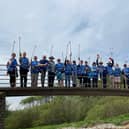 A group of Northumberland Coast Conservation Team volunteers