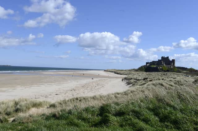 With its vast expanse of golden sand, flanked by the majestic Bamburgh Castle, it's not hard to see why this beach is so popular. Picture by Jane Coltman.