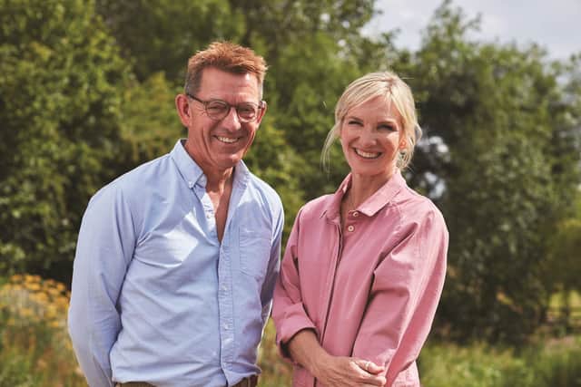 Marcus Eyles and Jo Whiley.