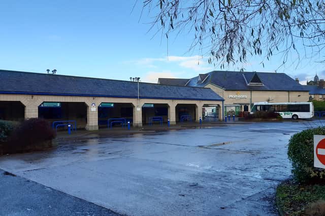 Alnwick bus station.