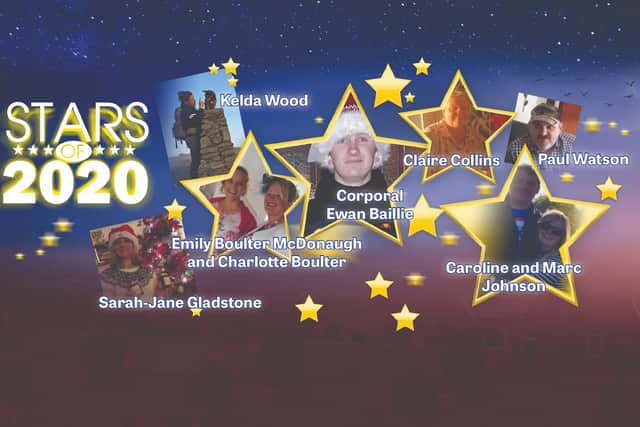 You've been telling us about your Stars of 2020 in Northumberland.