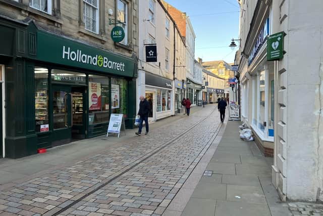 The Holland and Barret shop in Hexham.