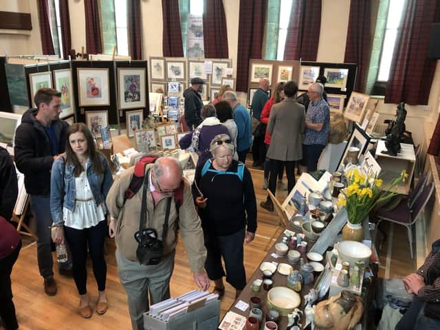 The Hindmarsh Hall during the last Alnmouth Arts Festival in 2019.