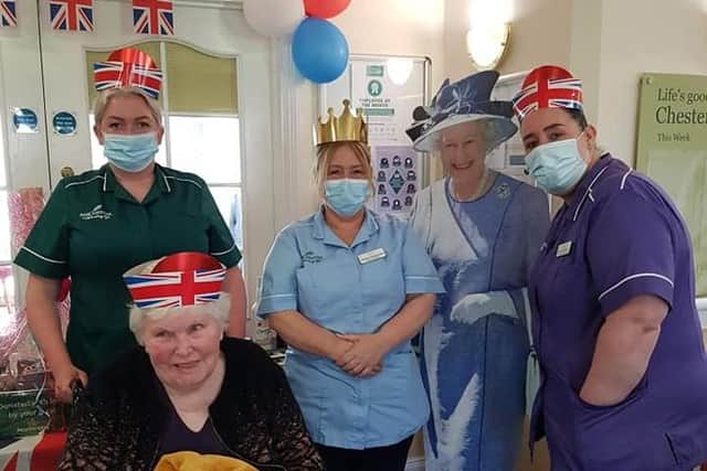 The Queen even made an appearance at Chester Court.
