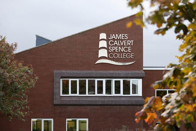 James Calvert Spence College in Amble is set to benefit from major redevelopment.
