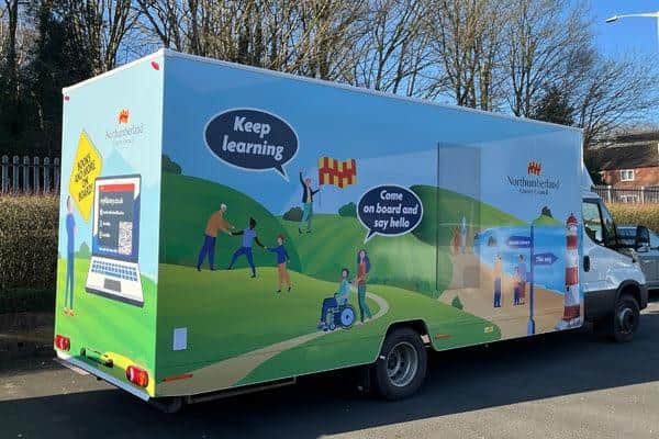 New vehicle keeps rural library service moving in Northumberland