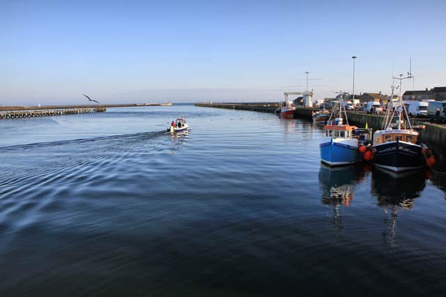 File picture of Amble in Northumberland