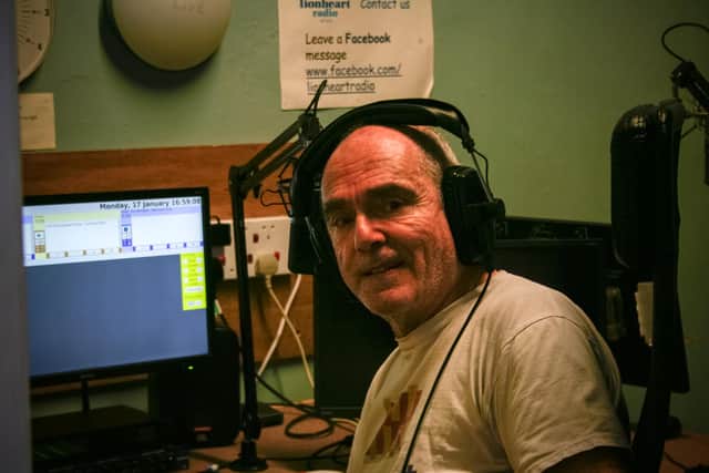 Lionheart radio presenter Ron Bernstein.