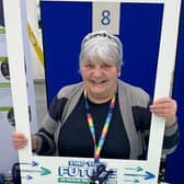 Sandra started at Northumbria Healthcare as a volunteer sewing machinist during the pandemic. (Photo by Northumbria Healthcare)