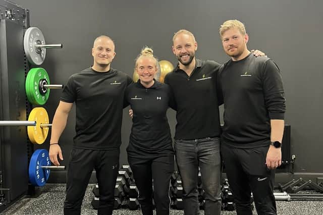 Some of the team at The Confidence Coach in Ponteland. From left, Ross Seaton, CJ Wigley, Aaron Swales and Paul Williams.