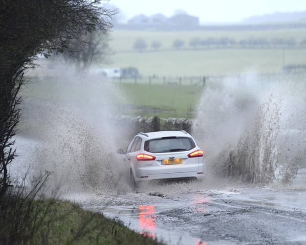 Flooding on Alnwick Moor. File picture by Jane Coltman
