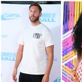Calvin Harris and Vick Hope. Picture: Getty