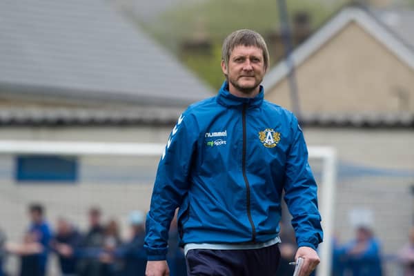 Despite his team being new to the league, Colliers boss Ian Skinner is aiming for a play-off place next season. Picture: Ian Brodie