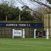 Richie Latimer is looking for a reaction from his players. Picture: Alnwick Town AFC